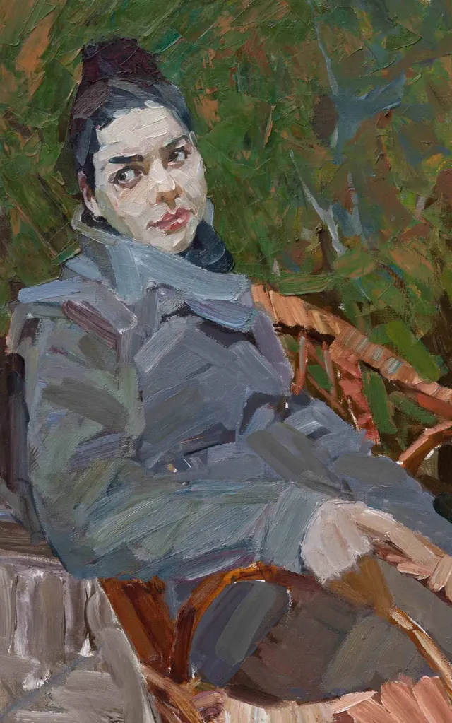 Ксения 80х50 холст масло 2015