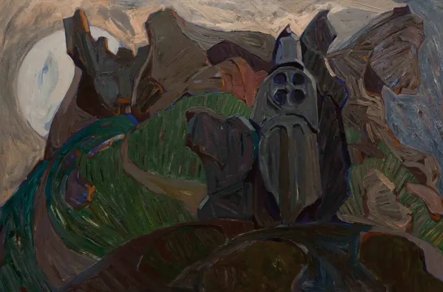 Guardians. Canvas, oil. Size: 100х150. Year: 2007-2008