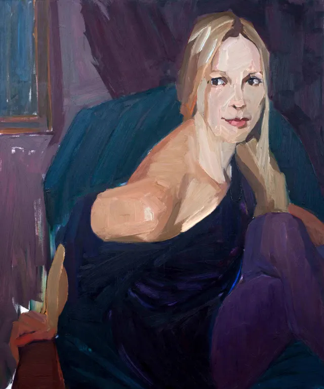 Таня. х.м. 120 х 100 см. 2013 г._2