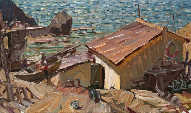 يتود ، زيت على قماش ، 40 × 60 سم ، 2018