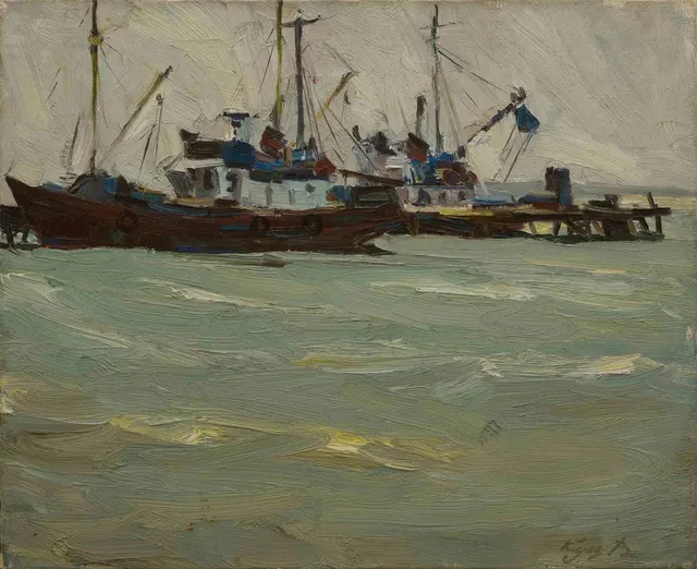 سينرات ، زيت على قماش ، 54 × 44 ، 1987
