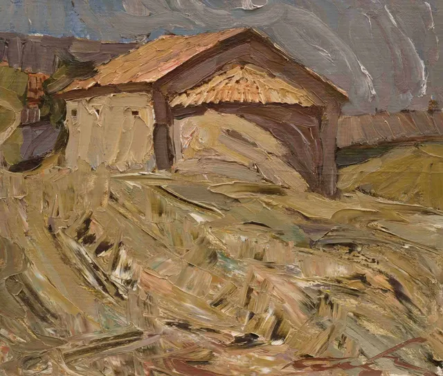المعبد ، زيت على كرتون ، 50 × 43 ، 2006