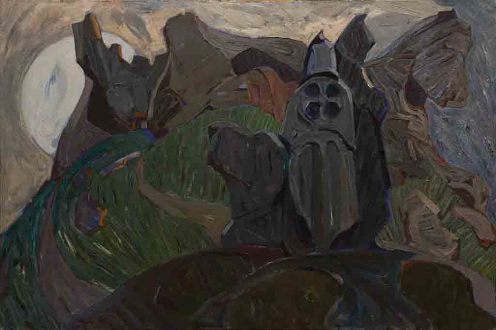 Guardians. Canvas, oil. Size: 100х150. Year: 2007-2008
