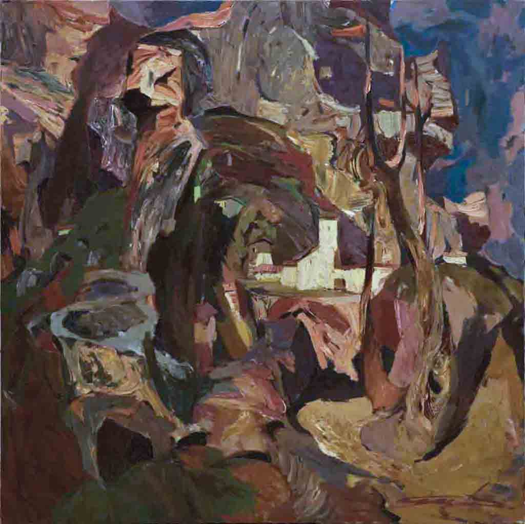 Tavrida. Canvas, oil. Size: 150х150. Year: 2002
