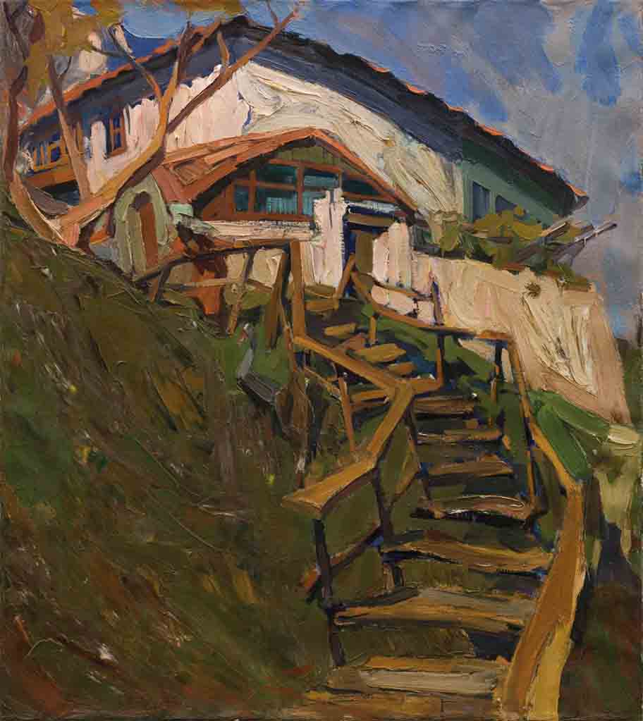 Crimean motive. Canvas, oil. Size: 95х80. Year: 2006