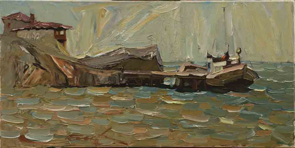 Priazovye. Canvas, oil. Size: 50х100. Year: 2006